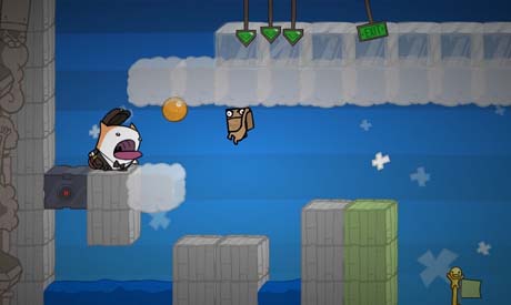 Skjermdump fra BattleBlock Theater