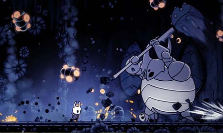 Skjermdump fra Hollow Knight