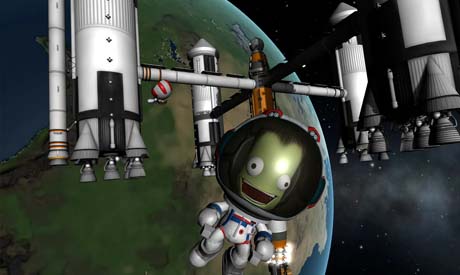 Skjermdump fra Kerbal Space Program